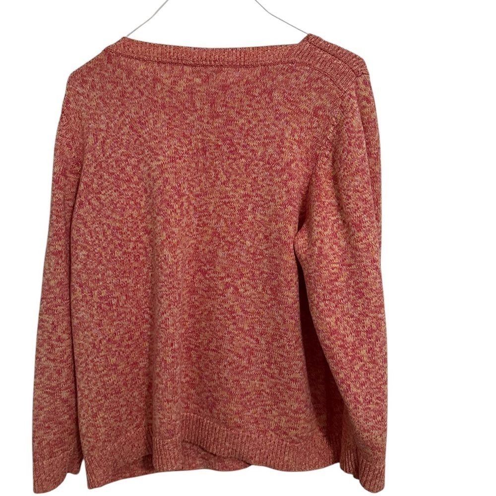 Croft & Barrow XL Marled Knit Sweater - Picture 3 of 3